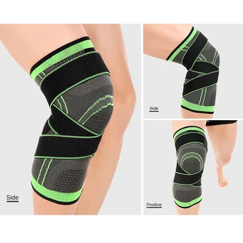 1 par sportskih наколенников gospodo elastične kompresije koljena, podrška za fitness opreme košarka trčanje zaštitna oprema