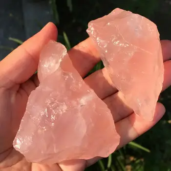 100 g prirodni roza kvarc Kristal grubo uzorak dragog kamena