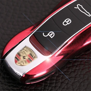 13 boja FOB Remote Key Case Key Cover modificirana zamjena ljuske ključ odgovara za Porsche Cayenne Macan 911 Boxster, Cayman za Panamera