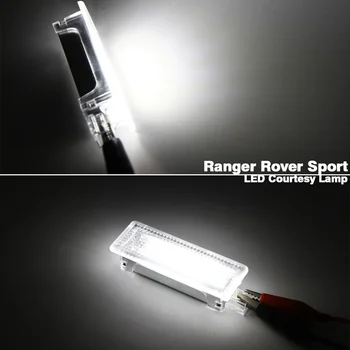 2 komada LED ljubaznošću prostor za noge ispod vrata svjetlo Nema greške za Range Rover/sport Discovery,za Land rover Evoque LR2 LR3 LR4 auto žarulja