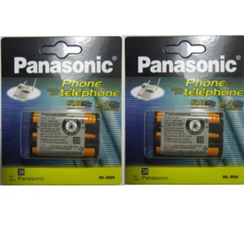 2 komada novi 3.6 V 650mah HHR-P107 Ni-MH bežični kućni telefon baterija za Panasonic bežični telefon