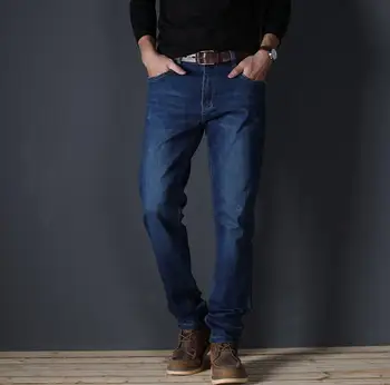 2019 jesen tanka visoka kvaliteta stretch jeans za muškarce uzročno duge hlače za muškarce Besplatna dostava 2 kom. puno