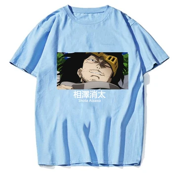 2020 My Hero Academia T Shirt Men Fashion Tshirt Boku No Hero Academia Anime Shota Aizawa t-shirt Graphic Tops Tees Male