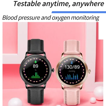 2020 novi pametni satovi žene muškarci puni zaslon osjetljiv vodootporan IP67 monitor srčane Sport fitness tracker Smartwatch za Android i IOS