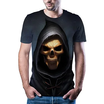 2020 novi užas 3D klaun t-shirt muški / ženski hip hop party stil majica je cool muške top klaun 3D print majica xxs-6xl