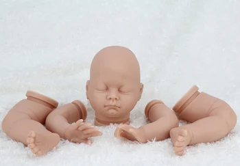 28 cm mekana vinil Reborn Baby Doll Kits realno stanje mirovanja dijete nezavršene neobojeni lutkarske setovi DIY Reborn Baby Body Parts kalup