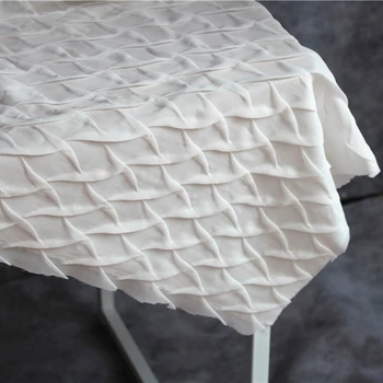 3D плиссированная tkanina ručno nabora od šifona DIY Patchwork odjeća geometrija transformacija dekor košulja Haljina originalni dizajn tkanina