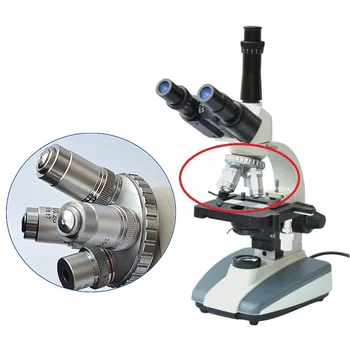 4x 10X 20X 40X 60X 100X ахроматический objektiv 195 mm upareni udaljenost HD DIN za biološki mikroskop 160/0. 17