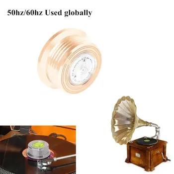50/60 Hz Lp Vinil ploča disk okretni stol stabilizatora spona aluminij težina spona s test brzine balon Uni
