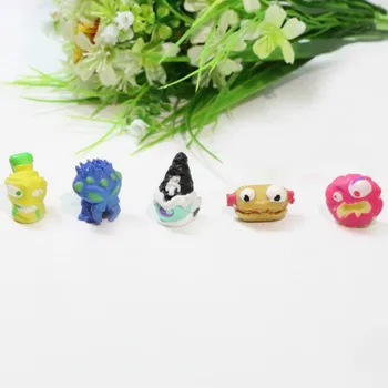 50 kom./lot mekani PVC male igračke životinja superzings 2,5-3 cm kapsula crv anime novost crtani figurice vruće igračke za djecu