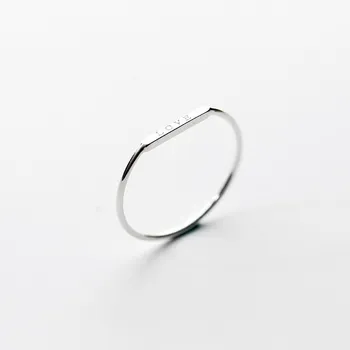 925 čvrsto čisto (eng. sterling) srebro zauvijek ljubav Srce prst prsten originalni nakit za Novu godinu i Valentinovo poklon
