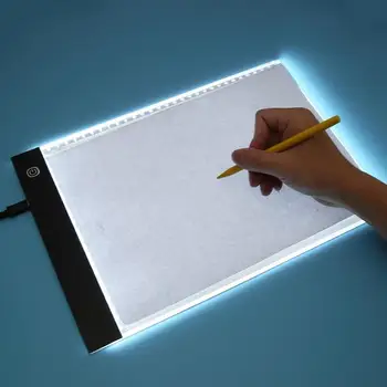 A4 Copy Table LED Animation Painting Skica Light Board Tablet sa skalom za 2D animaciju Spomenar Drawing Sketching