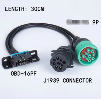 Alat za kabelski priključak 9pin kabliranje linija otvaranja J1939-9PIN priključak za cummins