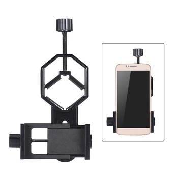 Andoer teleskop metalni mount adapter nosač Adjuatable smartphone mobitel držač isječak za iPhone