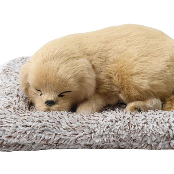 Auto/kuću ukras pas dekor ABS plišani pas tresti glavom simulacija Spavanje pas igračka bambus ugljen torbu ran dostava