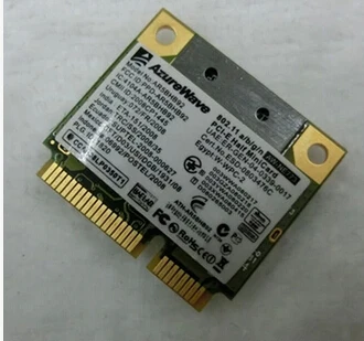 AzureZave AR9280 AR5BHB92 300M Half Mini PCI-e WLAN wireless karticu