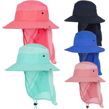 Baby Sun Hat Summer Baby Cap Children Outdoor Adjustable Hat Anti UV Protection Travel Beach Caps Kids Boy Girl Cap Baby Kape