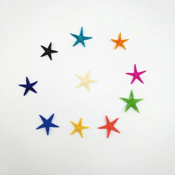 Besplatna dostava(150 kom./lot)1-2.5 cm super prekrasan prirodni mini Morska zvijezda glavni i svadbena dekoracija Микроландшафт ukras Morska zvijezda