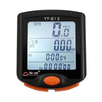 Biciklizam biciklizam računalo vodootporan žični MTB bicikl brzinomjer, digitalni brojač i štoperica kodna tablica termometar LCD pozadinsko osvjetljenje