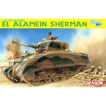 DRAGON 6447 1/35 El Alamein Sherman Razmjera model kit