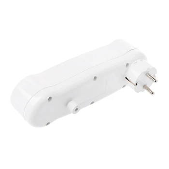 Dvostruki USB priključak 1 do 3 Way EU Standard Power Adapter Socket Strip porozna Клеммная naknada 16A Plug Conversion