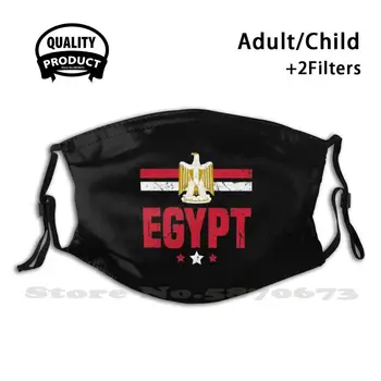 Egipat Egipatski Zastava Антипылевая Maska Za Lice Моющийся Filter Za Višekratnu Upotrebu Egipat Egipatski Egipatska Zastava