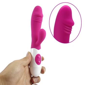 G Spot dildo vibrator za žene dvostruka vibracija silikon vodootporne erotske igračke ženski maser masturbacija je seks igračaka za odrasle
