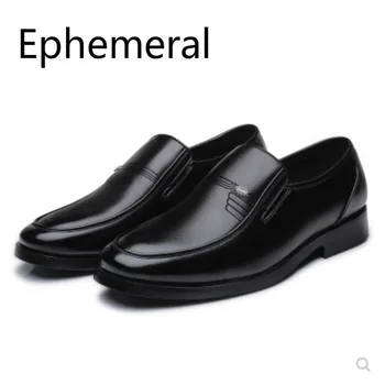 Gospodin poslovni cipele cijele čarapa mekani potplat apartmani sa platforme za vjenčanje gospodo слипоны visoku kvalitetu odjeće cipela crna 48-38