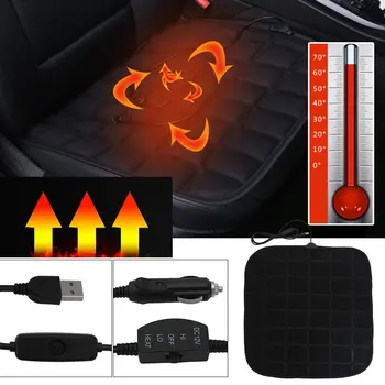 Grijanje sjedala automobila s USB cigarete kabel za brzo grijanje električni zima toplo auto sjedala podesiva temperatura