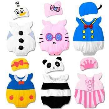 Halloween kostime za male dječake, djevojčice Crtani film Princeza Panda kombinezon Kombinezon beba beba je Božić Dan Rođenja maske odijelo