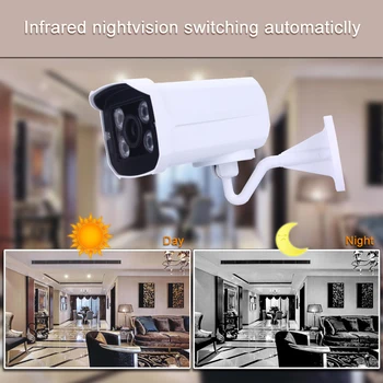 Hamrolte CCTV Kamera AHD Camera 1080P High Resolution 2.8 MM Wide Angle Objektiv Nightvision Waterproof Bullet outdoor Camera
