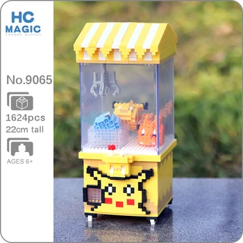 HC 9065 Playground Pika Clip Doll Machine Catcher 3D model Mini DIY Diamond Blocks cigle osobna igračka za djecu bez kutije