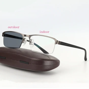 HDCRAFTER titan legure photochromic naočale za čitanje za muškarce dalekovidnost presbyopia s диоптриями naočale za dalekovidost sunčane naočale