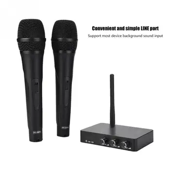 K2 Ručni Wireless Karaoke Mikrofon za Karaoke playerMini Home KTV Wireless WIFI karaoke stroj s dva mikrofona