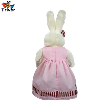 Kawaii Bunny Rabbit Pliš Igračku Triver Plišane Životinje Lutka Zečevi Dječji Djeca Djeca Djevojke Rođendan Vjenčanje Igračke Poklon Home Dekor