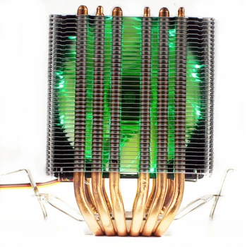 LANSHUO AMD Intel CPU Procesor Cooling Cooler hladnjak hladnjak LED ventilator hlađenja ventilator za cpu 775 1150 1155 1366 AM4 AM3 FM2