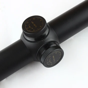Lov sačmarice 1.5-5X20mm dupleks mreže mat vid MilDot Rifle Scope w/Caps