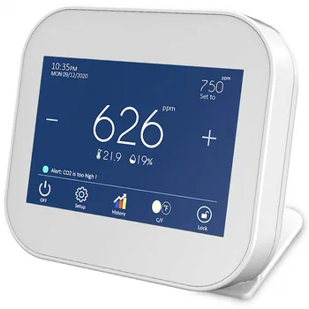 Monitor kvalitete zraka inteligentne CO2 metar NDIR senzora ugljičnog dioksida metar PM2.5 detektor plina monitor temperature i vlage