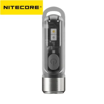 Original NITECORE Tiki LE keychain light TIKI GITD 300 lumena mini futuristički privjesak svjetlo USB-punjive EDC svjetiljku