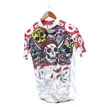 Paladin muški kostur Pirati Biciklizam Dres MTB bicikl sportska odjeća Ropa Ciclismo kratkih rukava majice ciklus odijevanje