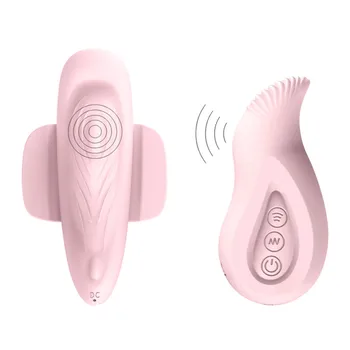 Prilično volim moćan mobilni Bluetooth aplikaciju daljinskog upravljača strapon vibrator seks-igračke za žene G Spot vaginu i klitoris stimulans