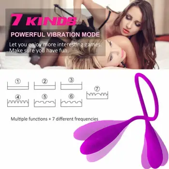 Punjiva Dvostruki Vibrator 7 Brzina Dual Vijka Skok Jaje Metak Dildo Vibrator Anal Analni Čep Adult Sex Igračke Za Parove Muškarci Žene