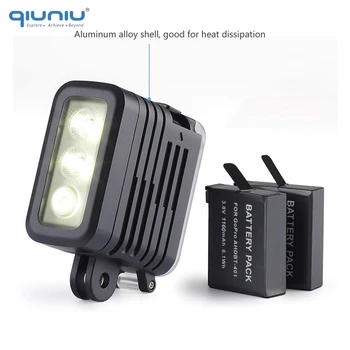QIUNIU 50M Underwater Diving LED Svjetla vodootporan заполняющий svjetlo za GoPro Hero 8 7 6 5 4 za DJI Osmo Akcija za Canon DSLR fotoaparate