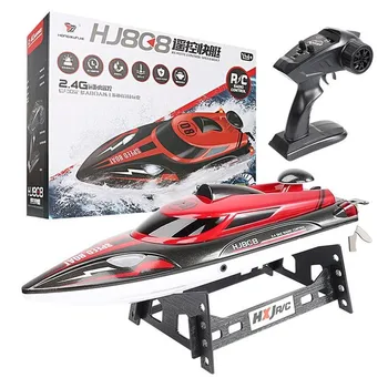 RC Racing Boat New Radio Remote Control Dual Motor Speed Boat High-speed Strong Fluid Power System Type Design Outdoor RC Brod