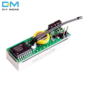Red 3 in 1 LED DS3231SN Digital Clock Temperature Napon Module DIY Electronic RED 4 Digital DIY KIT