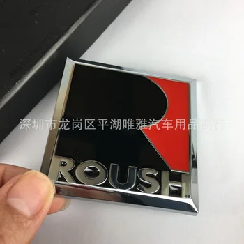 ROUSH Racing Decal naljepnica logotip logotip 3D metal ikona auto bočno krilo prtljažnik naljepnice za Ford Mustang Whit