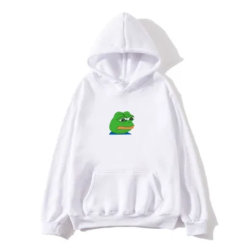 Sad Tearing Frog Print Veste Muški/Ženski Veste S Kapuljačom Harajuku Hip-Hop Hoodies Majica Muška Japanski Vrt Odjeća Majica