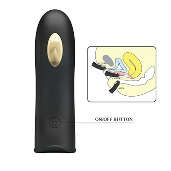 Silikon prst, vibrator za žene 18K Zlato elektrode električni šok funkcija ženski seks igračke vaginu i klitoris analni stimulator
