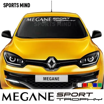Sportski um vjetrobransko staklo automobila, naljepnica naljepnica automobila auto styling za Renault Megane RS TROPHY vanjski pribor