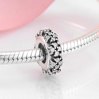 Stezni perle 925 sterling srebra cvijet Ziconia perle ženski modni dodaci 2018 Fit originalni JIUHAO Šarm narukvice nakit